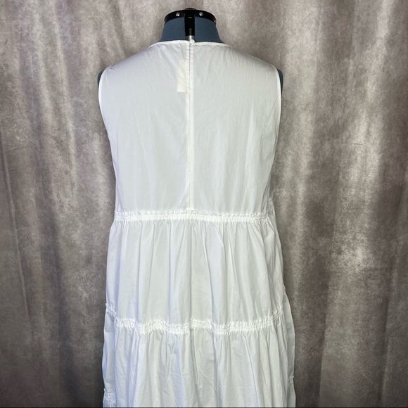 Madewell White Cattail Tiered Dress NWT Size 3X Sold Out on Website - Picture 10 of 17